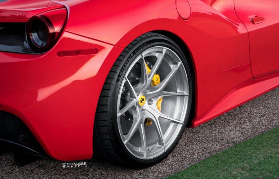 Детали экстерьера Ferrari 488 Spider by MC Customs on Avant Garde Wheels 2018 года  (фото 14 из 20)